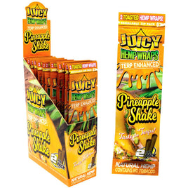 Juicy Hemp Wraps Pineapple Shake Terp Enhanced