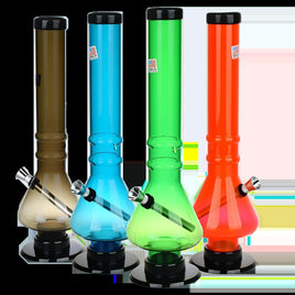 Beaker Base Acrylic Water Pipe 12"