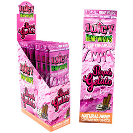 Juicy Hemp Wraps Purple Gelato Terp Enhanced