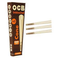 OCB Unbleached Cones King Size