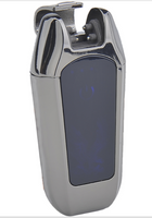 Fujima Cross Fire Arch Lighter Silver