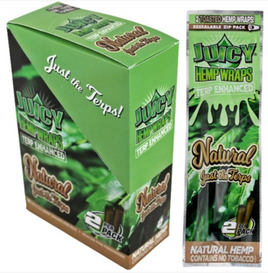 Juicy Hemp Wraps Natural Terp Enhanced