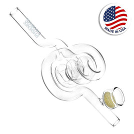 ***Phoenix Rising Upward Spiral Hand Pipe 7"