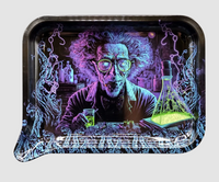 Metal Rolling Tray Get Lost Magnetic 3D Lid