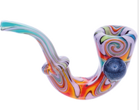 Hand Pipe 5" Wig Wag SHERLOCK