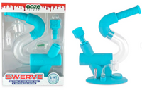 Ooze Swerve Silicone Water Pipe, Dab Rig & Dab Straw