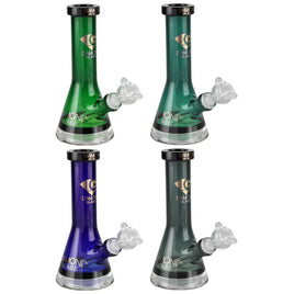Diamond Glass Beast Beaker Water Pipe 8" 14mm F