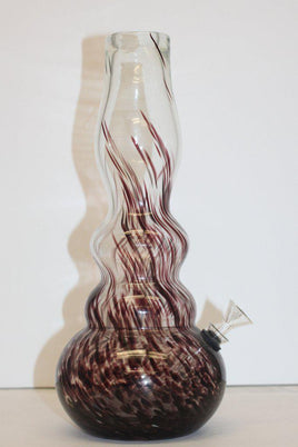 Water Pipe - Soft Glass 12in Genie