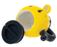 Melted Smiley Stash Jar Pipe