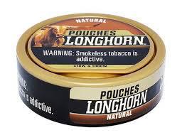 Longhorn Natural Pouches