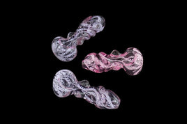 Purple N Pink Spiral Art Twist Hand Pipe