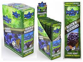 Juicy Hemp Wraps Black N Blueberry