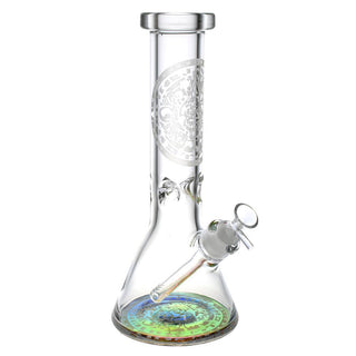 Etched Electroplate Bottom Beaker Water Pipe 12
