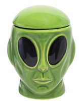 Alien Head Stash Jar