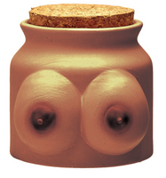 Boobs Ceramic Stash Jar$