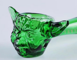 4.5" Yoda Glass Hand Pipe