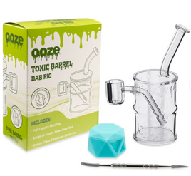 Ooze Quartz Mini Rig Toxic Barrel