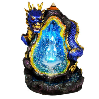 Chinese Dragon Backflow Burner w/ LED Lights - 6.5