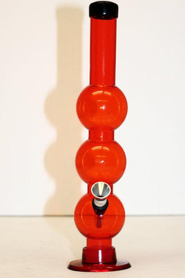 Water Pipe - Acrylic 6in Triple Bubble