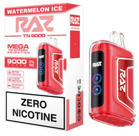 Raz TN9000 ZERO NIC Assorted Disposable