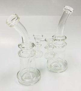 Water Pipe - 7" Bent Beveled