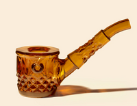 Highball Sherlock Style Glass Pipe