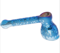 Bubbler 6" Electroplated Glass Hammer