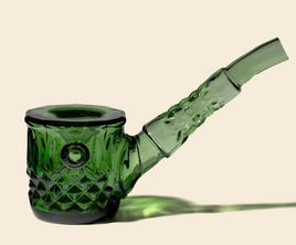 Highball Sherlock Style Glass Pipe