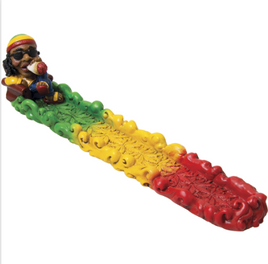 Incense Burner - Jamaican Man / Leaf