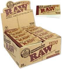 Raw Perforated Wide Tips