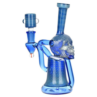 Pulsar AI Life Form Bubble Matrix Recycler Water Pipe 7.25