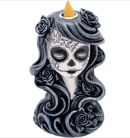 Backflow Incense Burner Day of the Dead