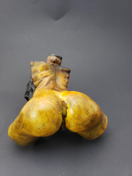 Hand Pipe - 6" Woman Torso
