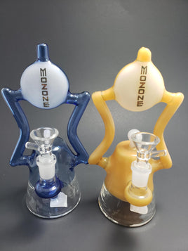 Water Pipe - 8" Gold MoZone Hourglass