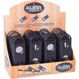 Cigar Cutter 2 in 1 w/ V-Cut