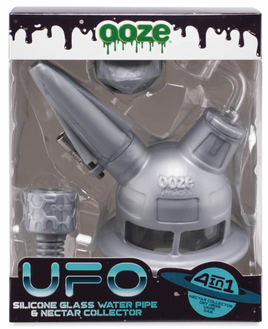Ooze - UFO Silicone Water Pipe / Nectar Collector