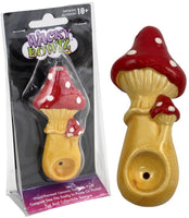 Wacky Bowlz Ceramic Hand Pipe