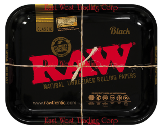 Rolling Tray Raw Large Black