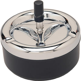Ashtray Black Spinner