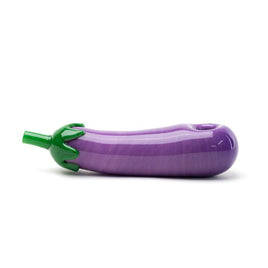 Hand Pipe Eggplant Emoji 5.25 Inch Empire Glassworks
