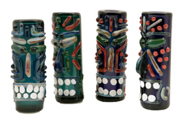 Glass Hand Pipe - Crush Tiki