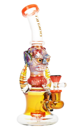 Tataoo Glass Monster Showerhead Perc Water Pipe | 10.5"