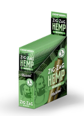 Zig-Zag Hemp Wraps Natural