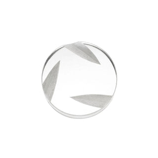 Diamond Cut Flat Spin Channel Carb Cap  30mm