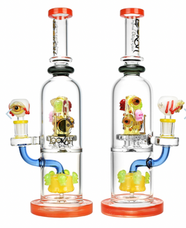 Lookah Glass Third Eye Water pipe 13"/14mm