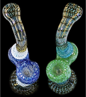 Bubbler 6" WEB TONES Glass