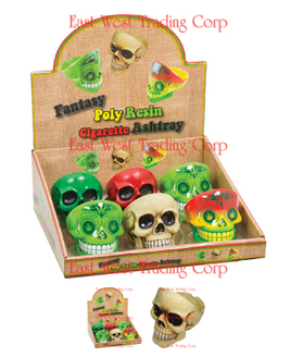 Ashtray Mix Skull Design