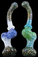 Bubbler 6" WEB TONES Glass