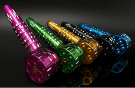 Metal Hand Pipe - Six Shooter 4.5"