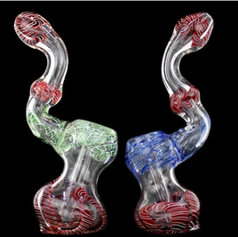 Bubbler 6" SPECTRAL ART GLASS